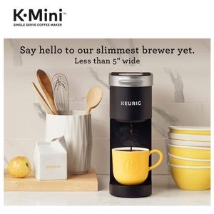 Keurig K-mini. Black single serve coffee maker. New in box.